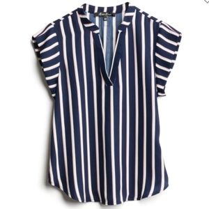 Blanchard Cap Sleeve Blouse